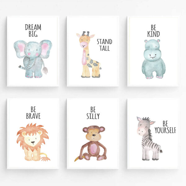 Cuadros decorativos para niños, cuadros con frases