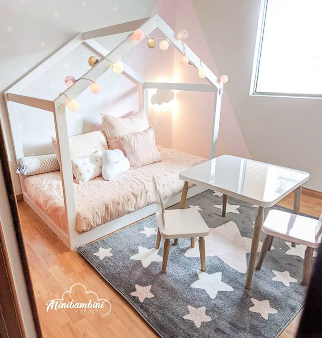 cama en madera,cama,camas para niños.