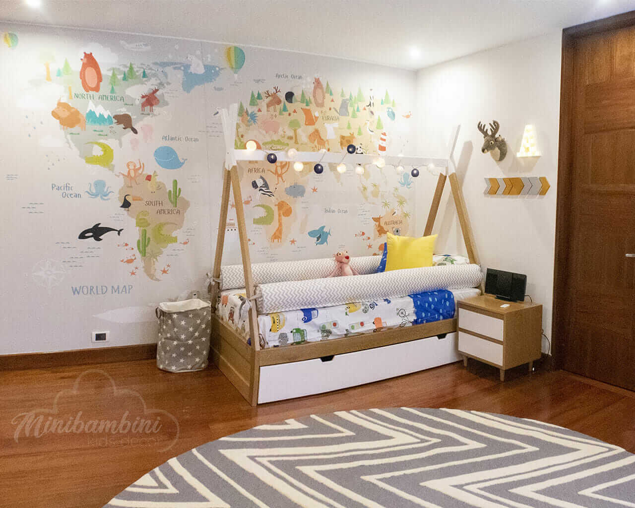 Habitacion Infantil, diseño de interiores, diseño para cuartos de niños