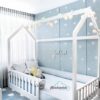 Cama Casita Montessori con Barandas