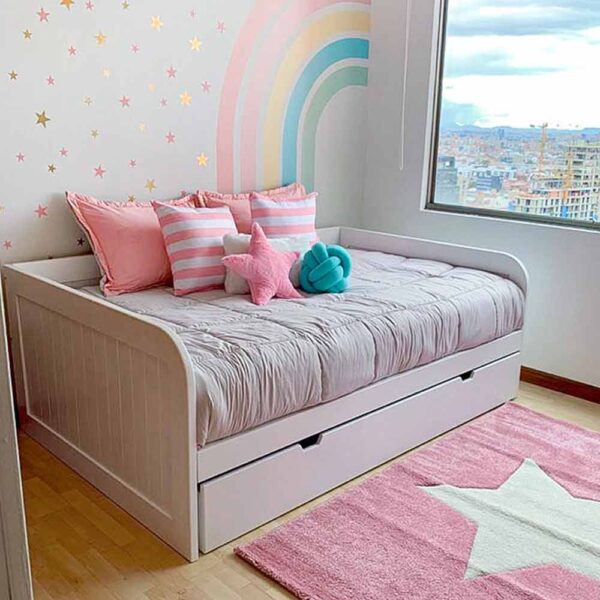 cama para niños con nido